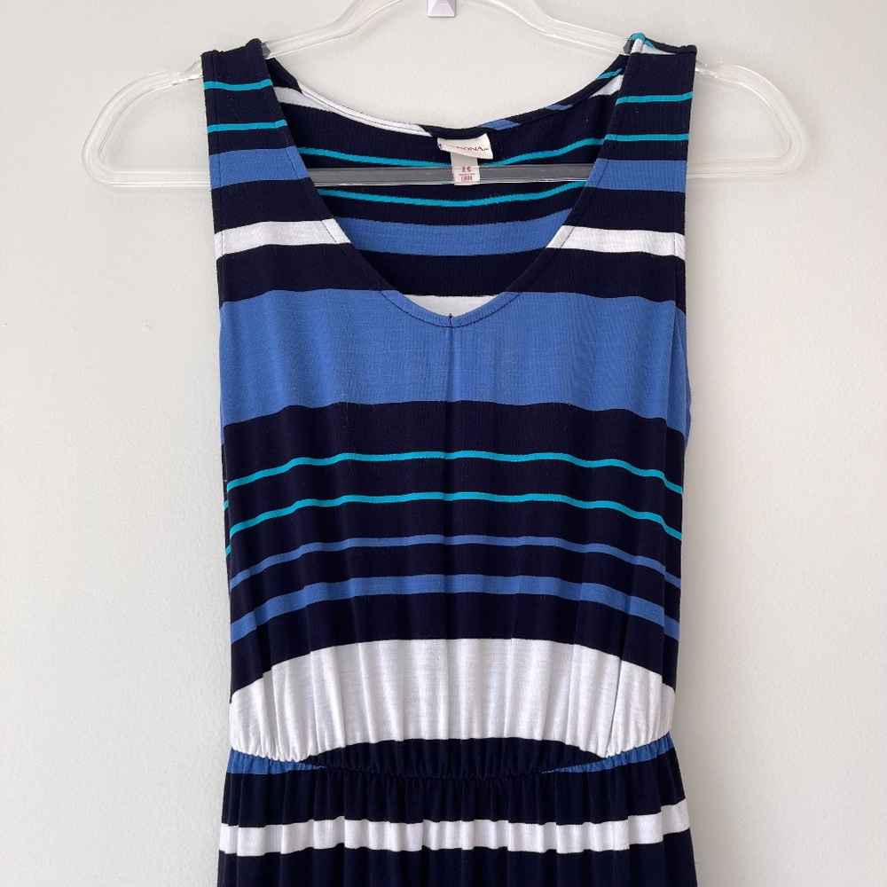 Merona Casual Striped Dress Sz XS - Picture 3 of 8